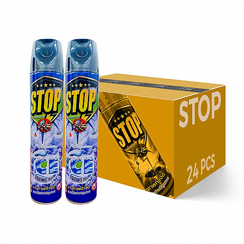 STOP Aerosol Ice Fragrance-free 600ML 1 case have 24 bottle 